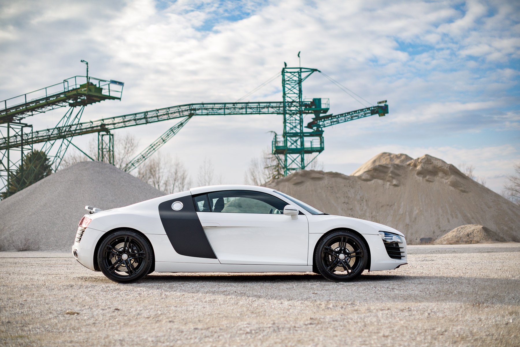 Audi R8 exhaust